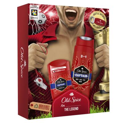 Old Spice Captain Poklon set deostick 50 ml + gel za tuširanje 3 u 1 250 ml + otvarač za boce