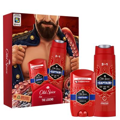 Old Spice Captain Poklon set deostick 50 ml + gel za tuširanje 3u1 250 ml