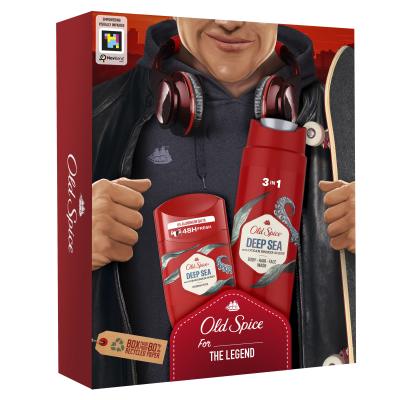 Old Spice Deep Sea Poklon set deostick 50 ml + gel za tuširanje 3u1 250 ml