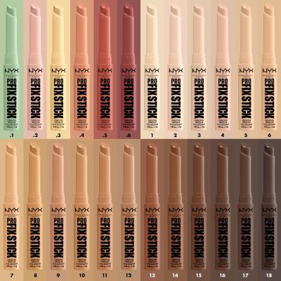 NYX Professional Makeup Pro Fix Stick Correcting Concealer Korektor za žene 1,6 g Nijansa 10 Golden