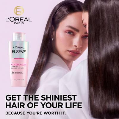 L&#039;Oréal Paris Elseve Glycolic Gloss Shampoo Šampon za žene 200 ml