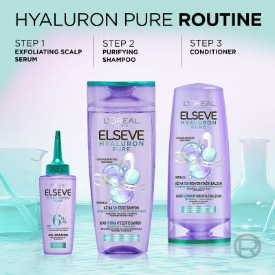 L&#039;Oréal Paris Elseve Hyaluron Pure Šampon za žene 400 ml