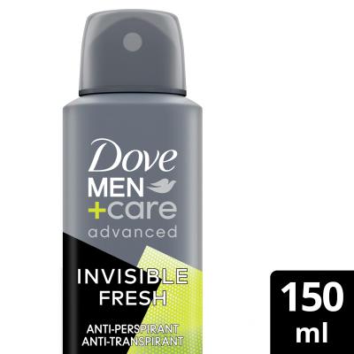 Dove Men + Care Advanced Invisible Fresh 72H Antiperspirant za muškarce 150 ml