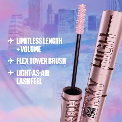 Maybelline Lash Sensational Sky High Maskara za žene 7,2 ml Nijansa Blue Mist