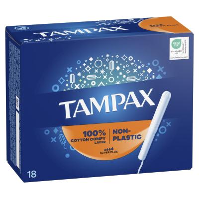 Tampax Non-Plastic Super Plus Tampon za žene set