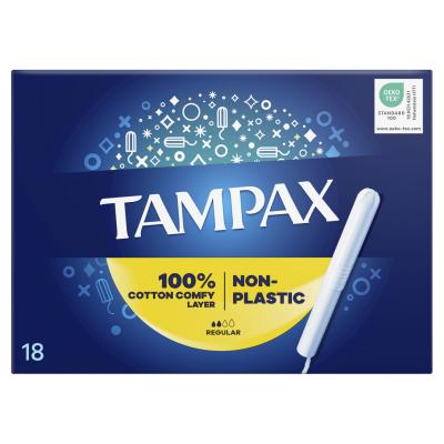 Tampax Non-Plastic Regular Tampon za žene set