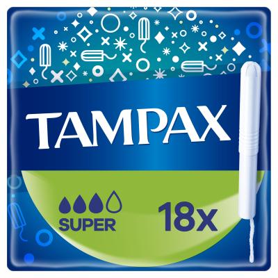 Tampax Non-Plastic Super Tampon za žene set