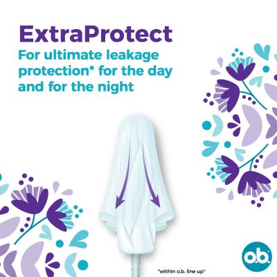 o.b. ExtraProtect Normal Tampon za žene set