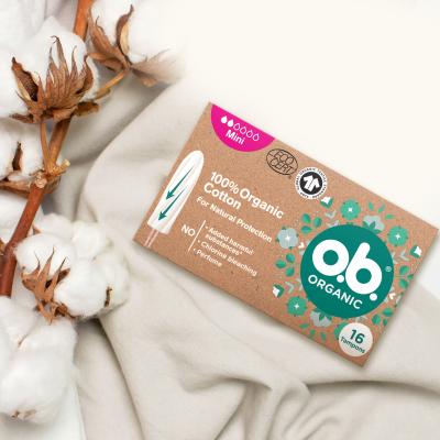 o.b. Organic Mini Tampon za žene set