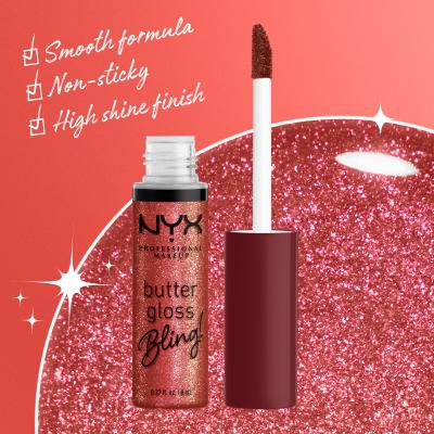 NYX Professional Makeup Butter Gloss Bling Sjajilo za usne za žene 8 ml Nijansa 07 Big Spender