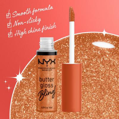 NYX Professional Makeup Butter Gloss Bling Sjajilo za usne za žene 8 ml Nijansa 03 Pricey