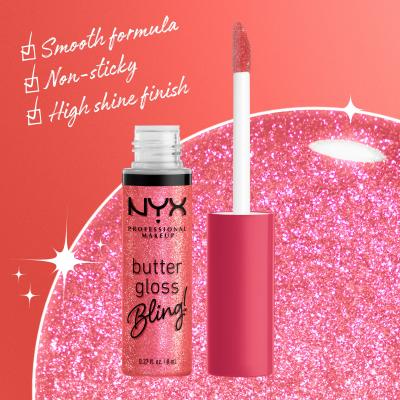 NYX Professional Makeup Butter Gloss Bling Sjajilo za usne za žene 8 ml Nijansa 05 She Got Money