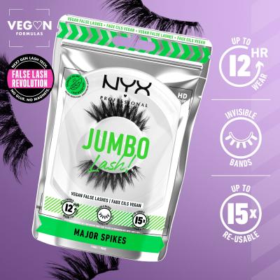 NYX Professional Makeup Jumbo Lash! Major Spikes Umjetne trepavice za žene 1 kom