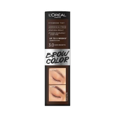 L&#039;Oréal Paris Brow Color Semi-Permanent Eyebrow Tint Boja za obrve za žene 1 kom Nijansa 3.0 Dark Brunette