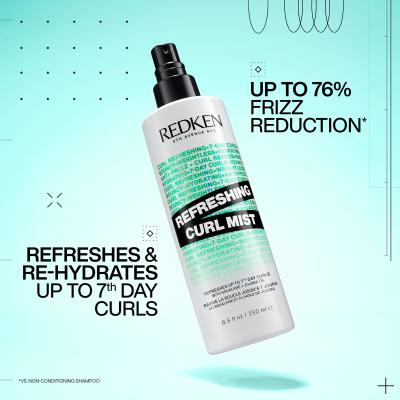 Redken Curl Stylers Refreshing Curl Mist Za kovrčavu kosu za žene 250 ml