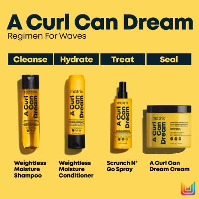 Matrix A Curl Can Dream Scrunch N&#039; Go Defining Spray Njega kose bez ispiranja za žene 250 ml