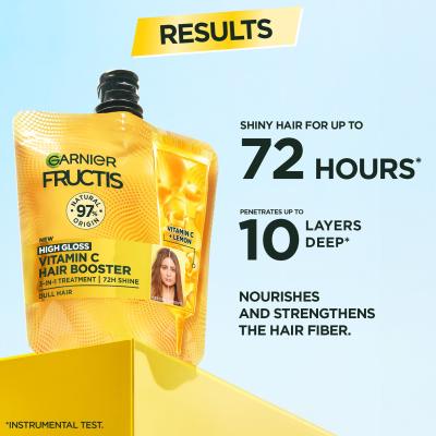 Garnier Fructis Vitamin C Hair Booster Maska za kosu za žene 60 ml