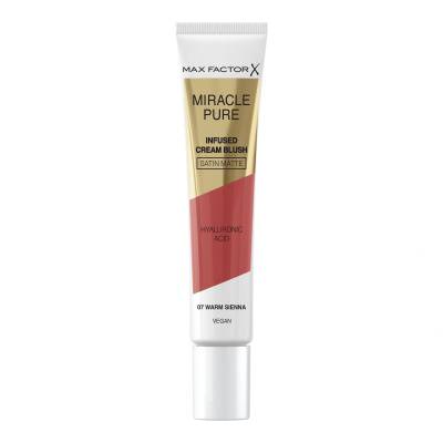 Max Factor Miracle Pure Infused Cream Blush Rumenilo za žene 15 ml Nijansa 07 Warm Sienna