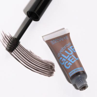 Gabriella Salvete Denim Story Brow Style Eyebrow Glue Gel Maskara za obrve za žene 6 ml Nijansa Dark Brown