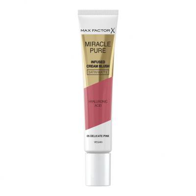 Max Factor Miracle Pure Infused Cream Blush Rumenilo za žene 15 ml Nijansa 05 Delicate Pink