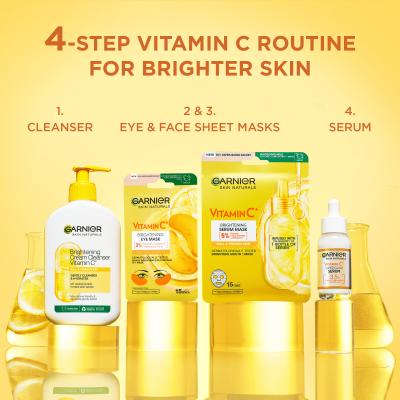 Garnier Skin Naturals Vitamin C Brightening Eye Mask Maska za područje oko očiju za žene 1 kom