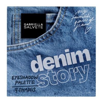 Gabriella Salvete Denim Story Eyeshadow Palette Sjenilo za oči za žene 34 g