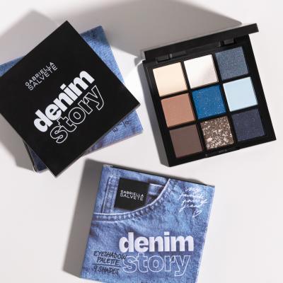 Gabriella Salvete Denim Story Eyeshadow Palette Sjenilo za oči za žene 34 g