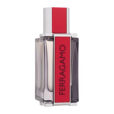 Ferragamo Ferragamo Red Leather Parfemska voda za muškarce 50 ml