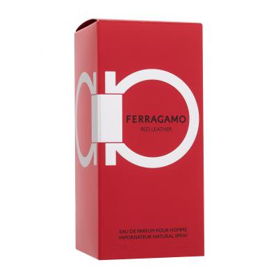 Ferragamo Ferragamo Red Leather Parfemska voda za muškarce 50 ml