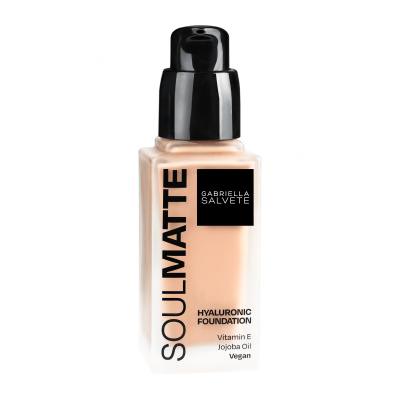 Gabriella Salvete Soulmatte Hyaluronic Foundation Puder za žene 30 ml Nijansa 03C Beige Cold