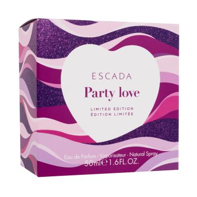 ESCADA Party Love Limited Edition Parfemska voda za žene 50 ml oštećena kutija