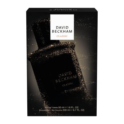 David Beckham Classic Poklon set toaletna voda 50 ml + gel za tuširanje 200 ml