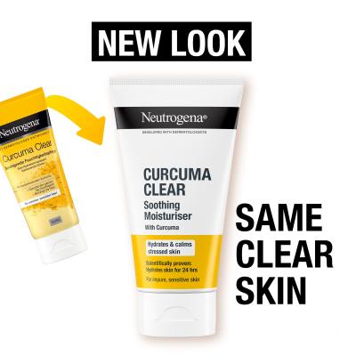 Neutrogena Curcuma Clear Soothing Moisturiser Dnevna krema za lice 75 ml