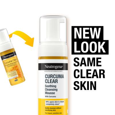 Neutrogena Curcuma Clear Soothing Cleansing Mousse Pjena za čišćenje lica 150 ml