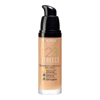 BOURJOIS Paris 123 Perfect Puder za žene 30 ml Nijansa 55 Dark Beige