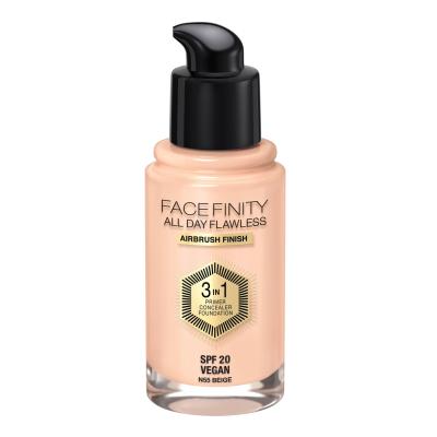 Max Factor Facefinity All Day Flawless SPF20 Puder za žene 30 ml Nijansa N55 Beige