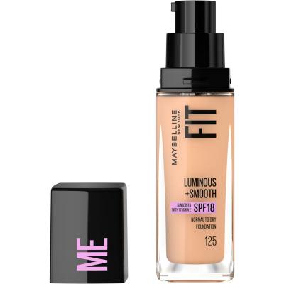 Maybelline Fit Me! SPF18 Puder za žene 30 ml Nijansa 125 Nude Beige