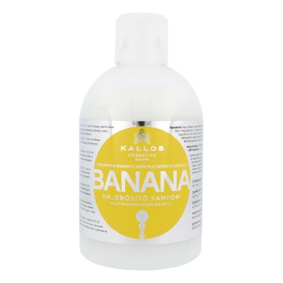 Kallos Cosmetics Banana Šampon za žene 1000 ml