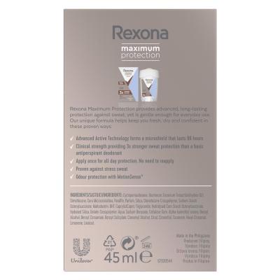 Rexona Maximum Protection Clean Scent Antiperspirant za žene 45 ml