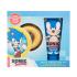 Sonic The Hedgehog Bath Fizzer Duo Set Poklon set bombica za kupanje 150 g + gel za tuširanje Sonic's Speedy 150 ml oštećena kutija