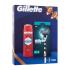 Gillette Mach3 Poklon set aparat za brijanje 1 kom + rezervna glava 1 kom + gel za tuširanje i šampon Old Spice Whitewater 3u1 250 ml