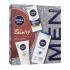 Nivea Men Sensitive Keep It Calm Poklon set dnevna krema za kožu Men Sensitive Face Cream SPF15 75 ml + gel za čišćenje Men Sensitive Face Wash 100 ml + gel za tuširanje Men Sensitive Umirujući gel za tuširanje s ekstraktom bambusa 250 ml