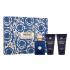 Versace Pour Homme Dylan Blue Poklon set toaletna voda 50 ml + gel za tuširanje 50 ml + balzam poslije brijanja 50 ml