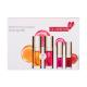 Clarins Lip Comfort Oil Poklon set Lip Comfort Oil 7 ml 01 Med + Lip Comfort Oil 7 ml 04 Pitaya + Lip Comfort Oil 1,4 ml 02 Raspberry + Lip Comfort Oil 1,4 ml 08 Strawberry