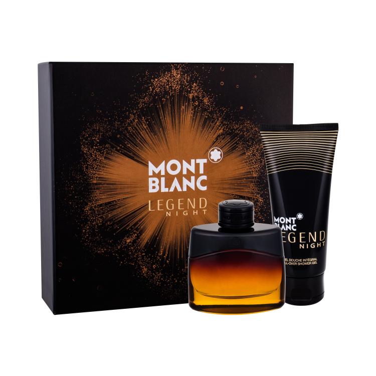 Montblanc Legend Night Poklon set parfemska voda 50 ml + gel za tuširanje 100 ml