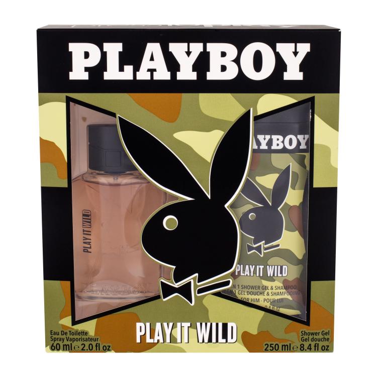 Playboy Play It Wild Poklon set toaletna voda 60 ml + gel za tuširanje 250 ml