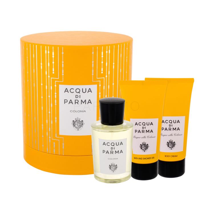 Acqua di Parma Colonia Poklon set kolonjska voda 100 ml + gel za tuširanje 75 ml + losion za tijelo 75 ml