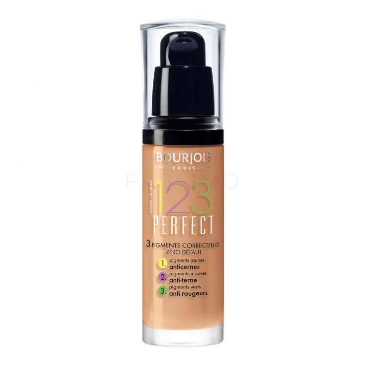 BOURJOIS Paris 123 Perfect Puder za žene 30 ml Nijansa 57 Light Bronze