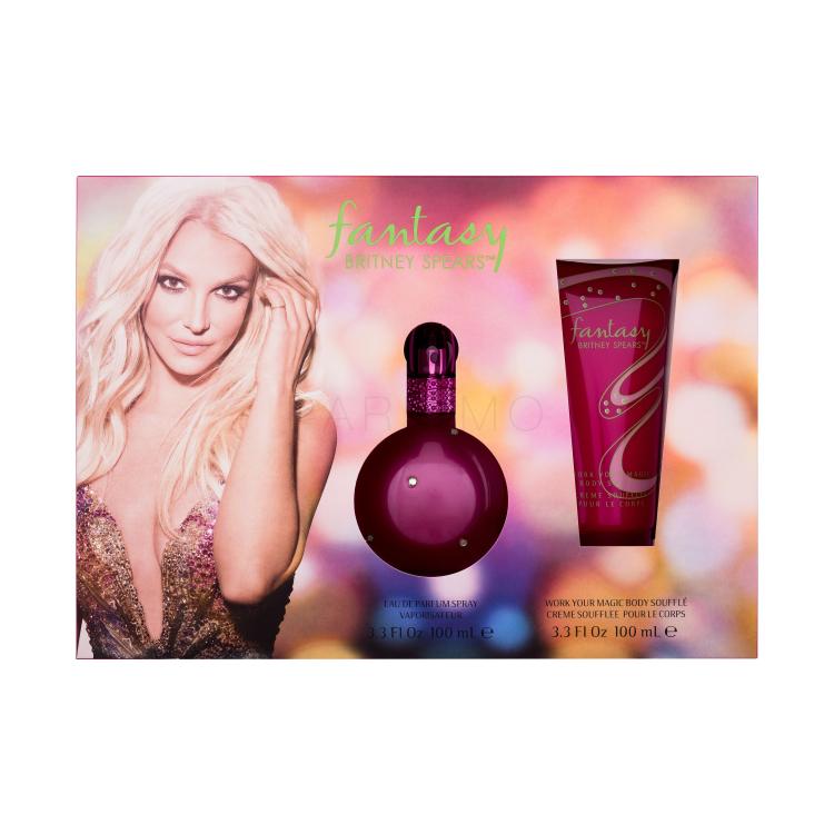 Britney Spears Fantasy Poklon set parfemska voda 100 ml + krema za tijelo 100 ml