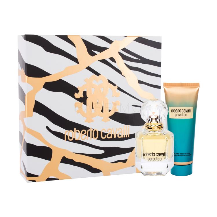 Roberto Cavalli Paradiso Poklon set parfemska voda 50 ml + losion za tijelo 75 ml